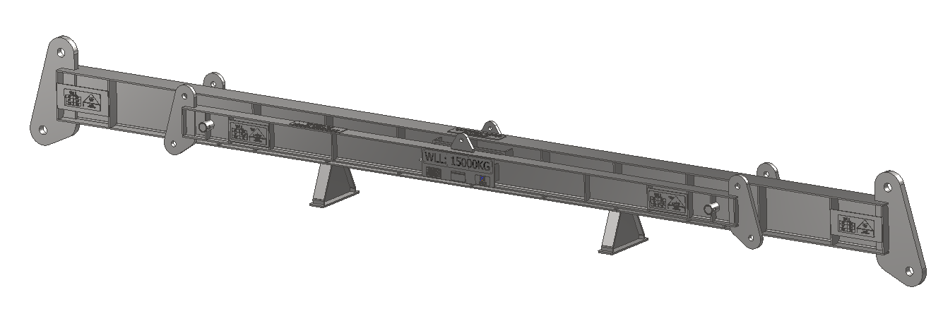 Custom Spreader Beam Set - Lifting Portable Buildings